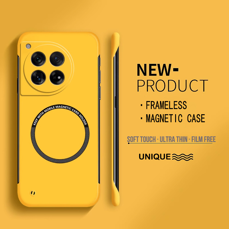 Ultra Thin Frameless Phone Cover - Ultracienkie, matowe etui bezramkowe z obsługą