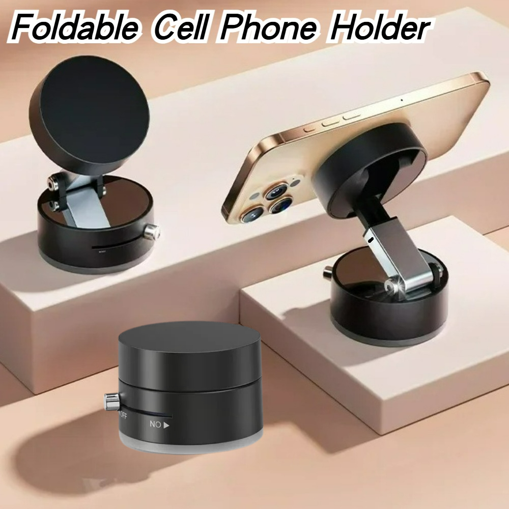 Phone Stands - Wysokowydajny magnetyczny uchwyt próżniowy Składany uniwersalny