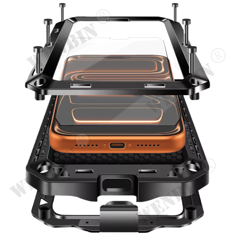 Heavy Duty 360 Full Body Protective Case - Luksusowe, wytrzymałe etui do iPhone 18