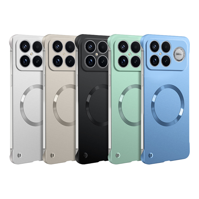 Ultra Thin Frameless Phone Cover - Matowe, twarde, bezramkowe, modne etui magnetyczne
