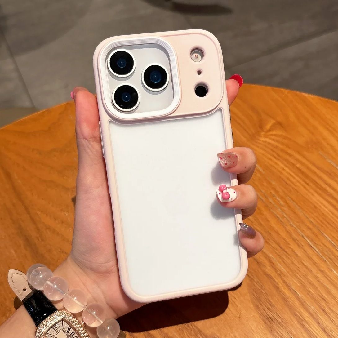 Clear Shockproof Bumper Case - Luksusowe, matowe, przezroczyste, odporne na wstrząsy