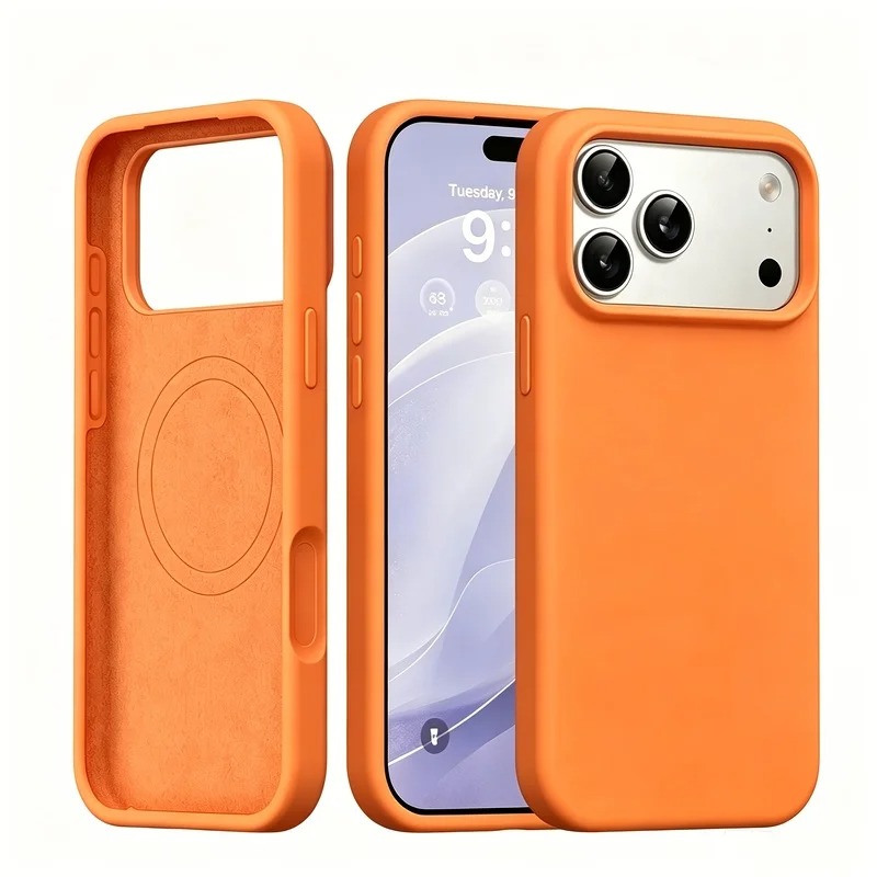 Liquid Silicone Magnetic Phone Case - Magnetyczne etui z płynnego silikonu do