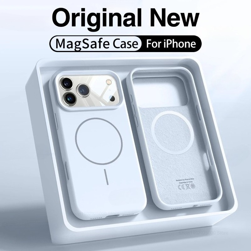 Oryginalne etui magnetyczne z  – Liquid Silicone Magnetic Phone Case recenzja i cena