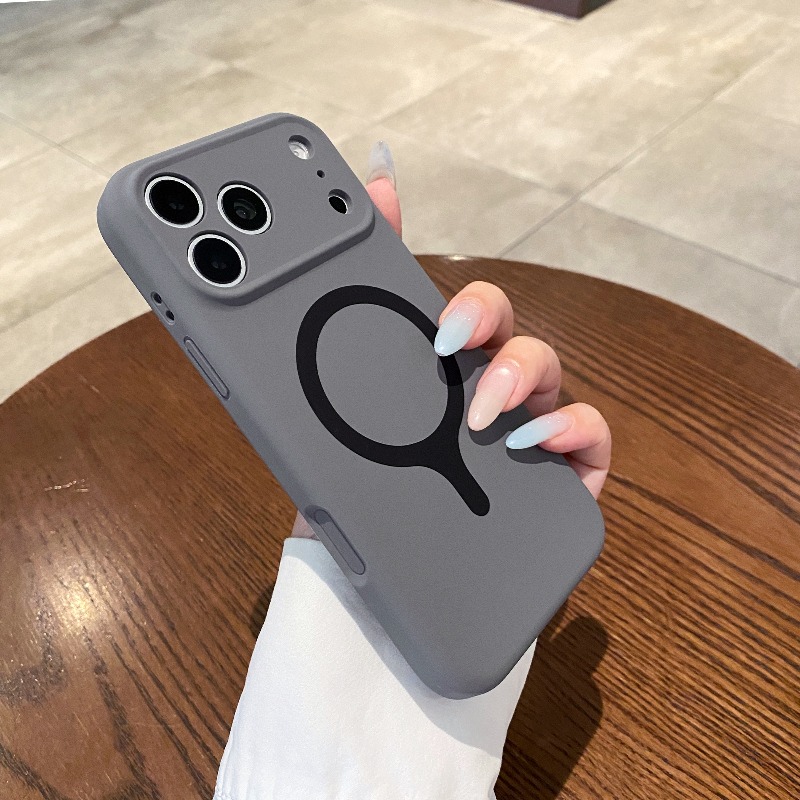 Luksusowe, gładkie etui z płyn – Liquid Silicone Magnetic Phone Case recenzja i cena