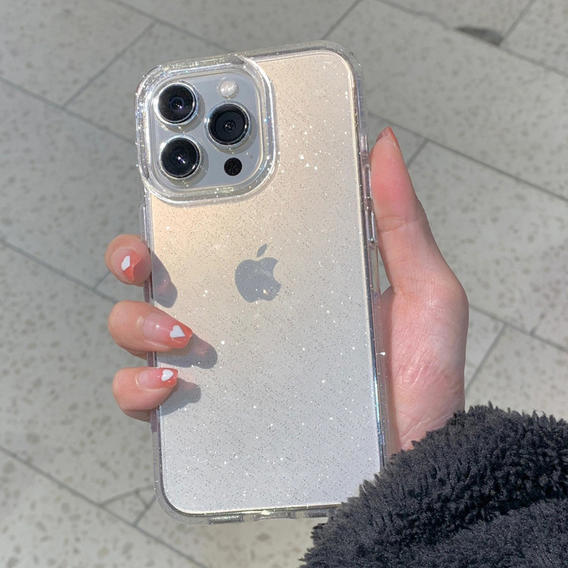 Przezroczyste, proste, brokato – Clear Shockproof Bumper Case recenzja i cena