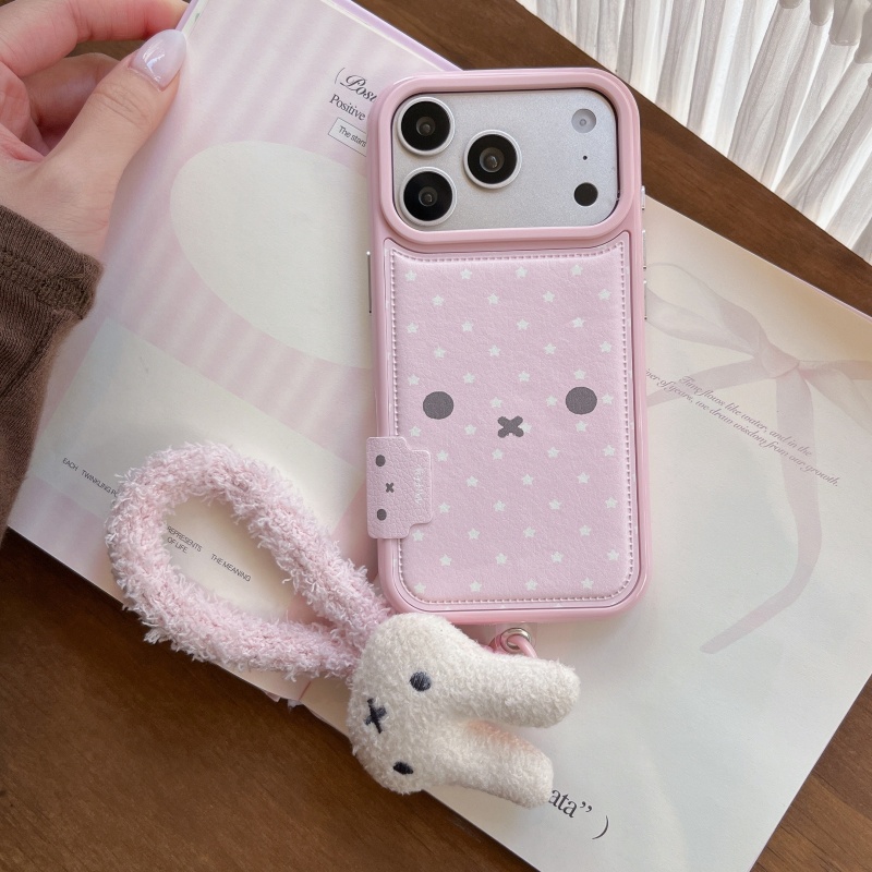 Urocze, kawaii, różowe etui na – Cute Cartoon Wrist Strap Silicone Case recenzja i cena