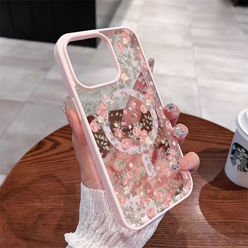 Różowe, przezroczyste, magnety – Clear Shockproof Bumper Case recenzja i cena