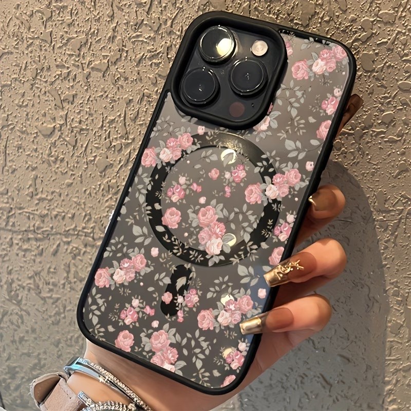 Różowe, przezroczyste, magnety – Clear Shockproof Bumper Case recenzja i cena