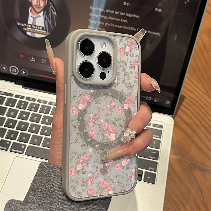 Różowe, przezroczyste, magnety – Clear Shockproof Bumper Case recenzja i cena