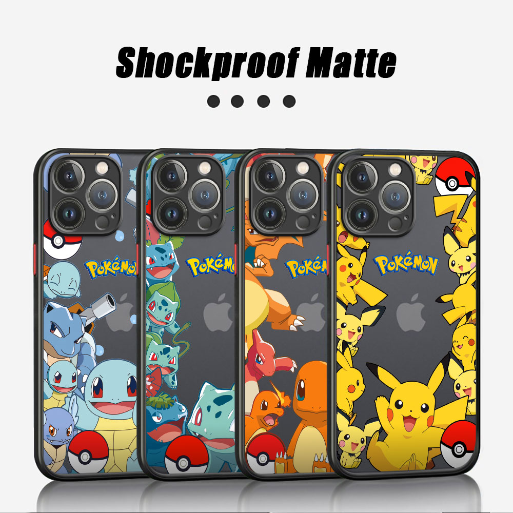 Etui Hot Anime Cartoon Pokemon – Matte Hard Pc Back Case recenzja i cena