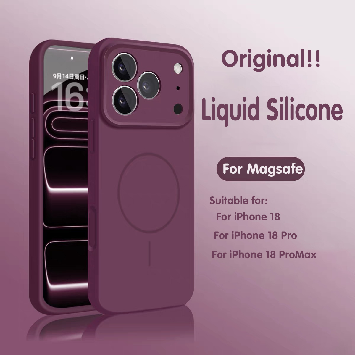 Oryginalne magnetyczne etui z  – Liquid Silicone Magnetic Phone Case recenzja i cena