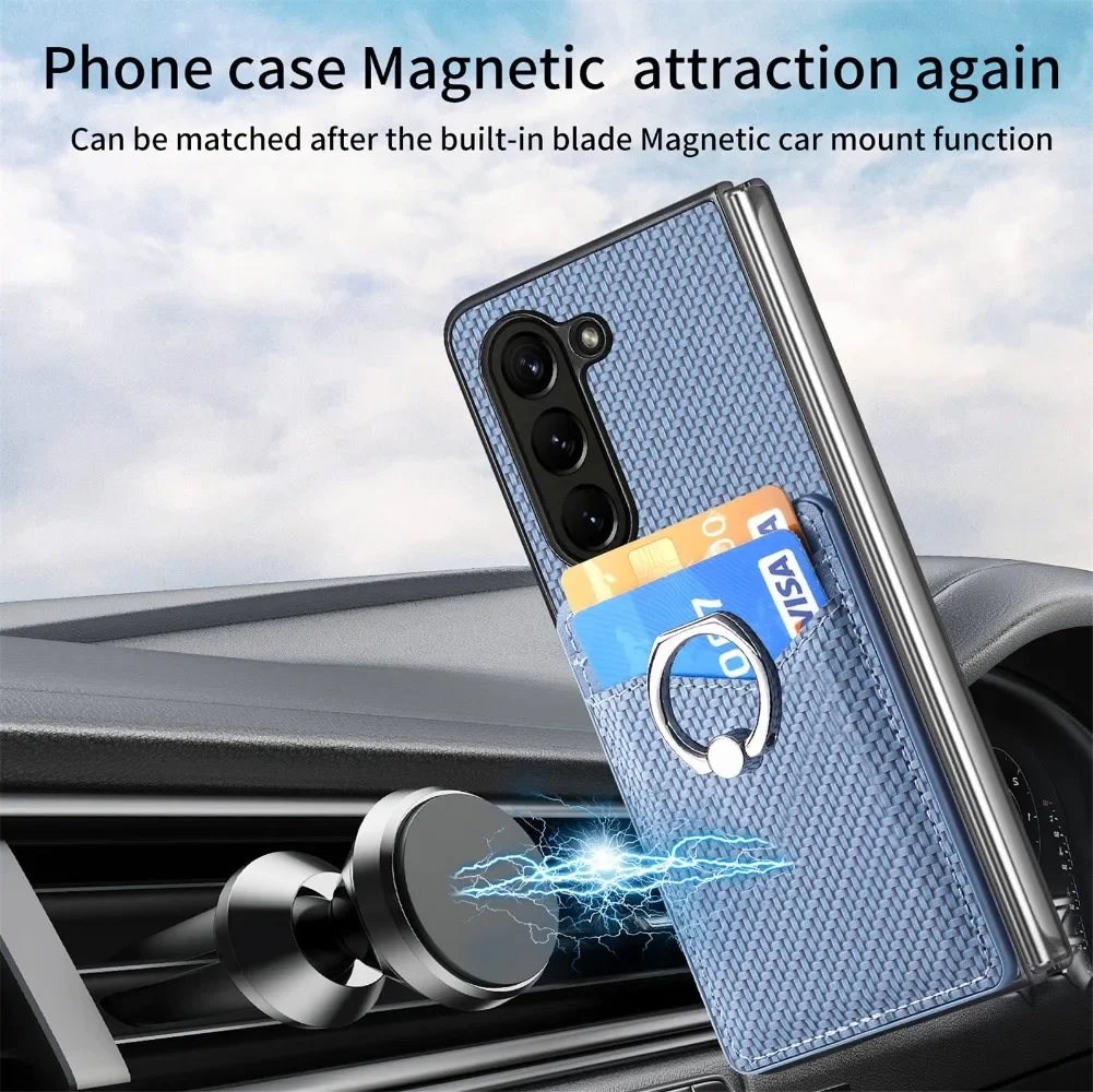 Etui na telefon Samsung Galaxy – Leather Wallet Card Holder Phone Cover recenzja i cena