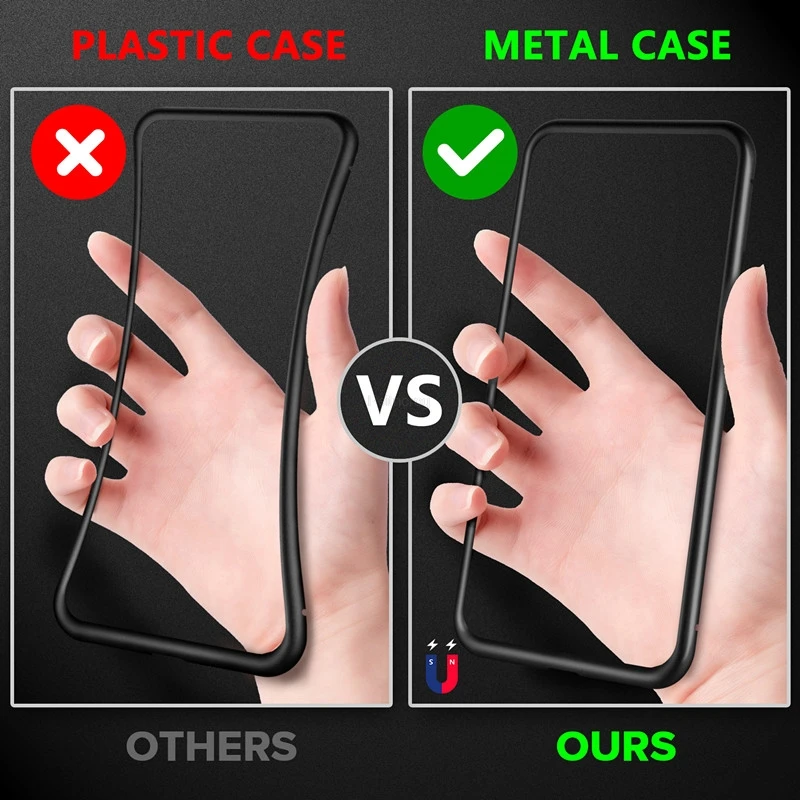 Magnetyczne etui z hartowanego – Anti Spy Privacy Glass Case recenzja i cena